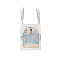 Tita Virgilia Duffle Grocery Bag Iridescent Large