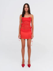 Angela Chiffon Mini Dress