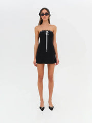 Mayfair Crochet Mini Dress